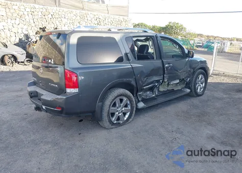 2011 Nissan Armada Platinum из США, поврежденный, VIN 5N1AA0NE3BN602284